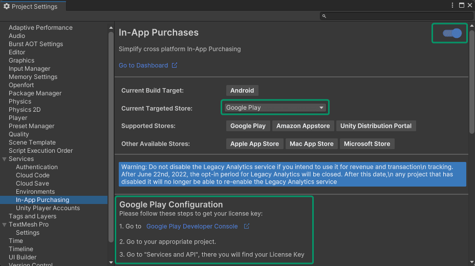 Google Play License Key